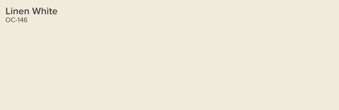 Benjamin moore on sale linen white